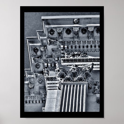 Dekorsäule Poster (Vorne)