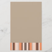 Dekorstreifen Briefpapier (Vorderseite)