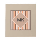 Dekorstreifen Notizblock (Vorderseite)