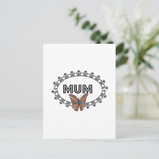 Dekorum Postkarte (Stehend Vorderseite)