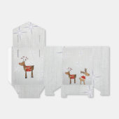 Dekotiere Geschenkschachtel (Ungefaltet)