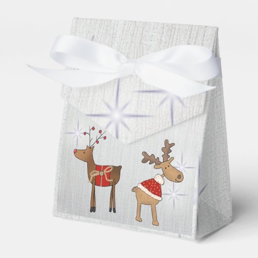 Dekotiere Geschenkschachtel (Vorderseite)