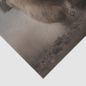Dekoupage 2 Hochlandrinder Seidenpapier (Detail)
