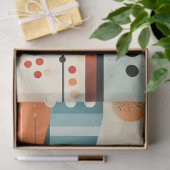 Dekoupage Abstrakt geometrische Formen Vibranntfar Seidenpapier (Geschenk)