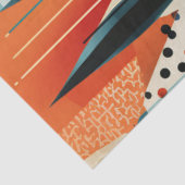 Dekoupage Abstrakt geometrische Formen Vibranntfar Seidenpapier (Ausschnitt)