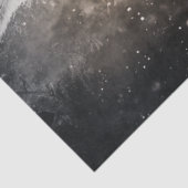 Dekoupage Abstrakte Wölfe und Bärenwälder Szene Seidenpapier (Ausschnitt)