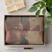 Dekoupage American Flag Wild West Fotografy Seidenpapier (Geschenk)