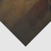 Dekoupage Americana Rooster auf der Vorderseite Seidenpapier (Ausschnitt)