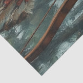 Dekoupage Amerikanische Ureinwohner Warriors Seidenpapier (Ausschnitt)