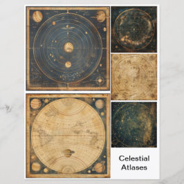Dekoupage Art Celestis Atlases