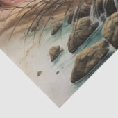 Dekoupage Auge des Universums als Landschaft Seidenpapier (Ausschnitt)