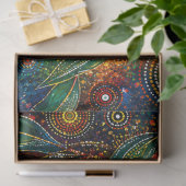 Dekoupage Australischer Regenbogen-Lorikeet-Wildli Seidenpapier (Geschenk)