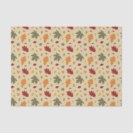 Dekoupage Autum Herbstlaubs Seidenpapier (Vorderseite)