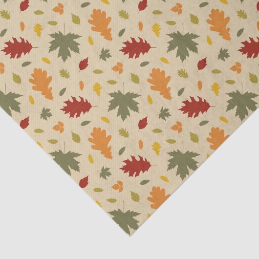 Dekoupage Autum Herbstlaubs Seidenpapier (Ausschnitt)