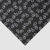 Dekoupage Bike Geburtstagsparty Black Seidenpapier (Ausschnitt)