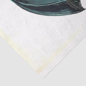 Dekoupage Black Cat in High Heel Umbrella Seidenpapier (Ausschnitt)