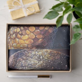 Dekoupage Blitzy Schlange mit Starry Galaxy Seidenpapier (Geschenk)