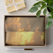 Dekoupage Buffalo Indisches Territorium Golden Sun Seidenpapier (Geschenk)