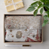 Dekoupage Circus Elephant Ordised Festive Element Seidenpapier (Geschenk)