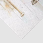 Dekoupage Collage Verticals Baseball-Thema Seidenpapier (Ausschnitt)