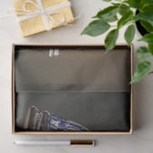 Dekoupage Custom American Spirit Flag Motorrad Seidenpapier (Geschenk)