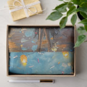 Dekoupage Day of Dead Celebrations Fireworks Seidenpapier (Geschenk)