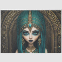 Dekoupage der ägyptischen Kleopatra