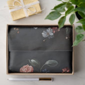 Dekoupage der antiken Blumenbeete Seidenpapier (Geschenk)