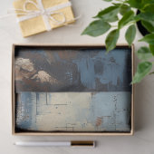 Dekoupage der beschädigten Leuchttürme Seidenpapier (Geschenk)