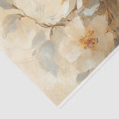 Dekoupage der blühenden Blüte Seidenpapier (Ausschnitt)