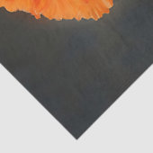 Dekoupage der botanischen Malerei Seidenpapier (Ausschnitt)