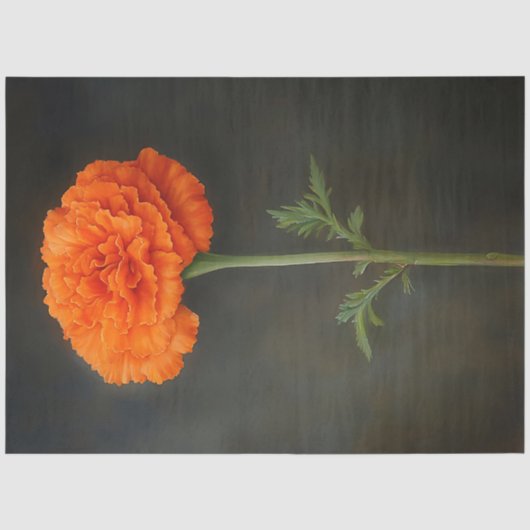 Dekoupage der botanischen Malerei Seidenpapier (Vorderseite)