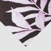 Dekoupage der botanischen Palmfronten Seidenpapier (Detail)