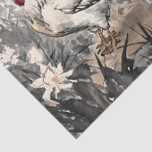 Dekoupage der chinesischen Tinte Seidenpapier (Detail)