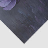 Dekoupage der gotischen violetten Blumen Seidenpapier (Ausschnitt)