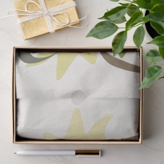 Dekoupage der Herbstoiche-Blätter Seidenpapier (Geschenk)