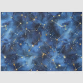 Dekoupage der Himmelskonstellation Seidenpapier (Vorderseite)