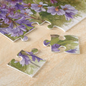 Dekoupage der Jersey-Wildblume Puzzle (Seite)