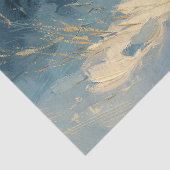 Dekoupage der Kaninchenwinterlandschaft Seidenpapier (Detail)