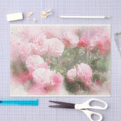 Dekoupage der künstlerischen Aquarellfarben Seidenpapier (Handwerk)