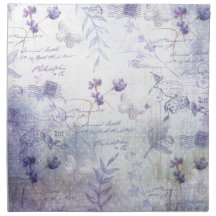 Dekoupage der Lavendel-Blume