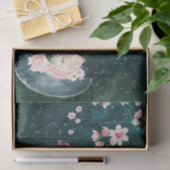 Dekoupage der Mad Hatter-Alice im Wunderland Seidenpapier (Geschenk)