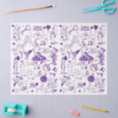 Dekoupage der Mairytale-Alice im Wunderland Seidenpapier (Basteln)