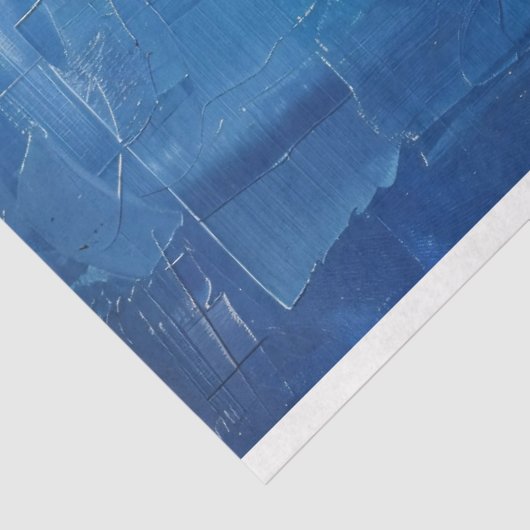 Dekoupage der Malerei am Mittelmeer Seidenpapier (Ausschnitt)