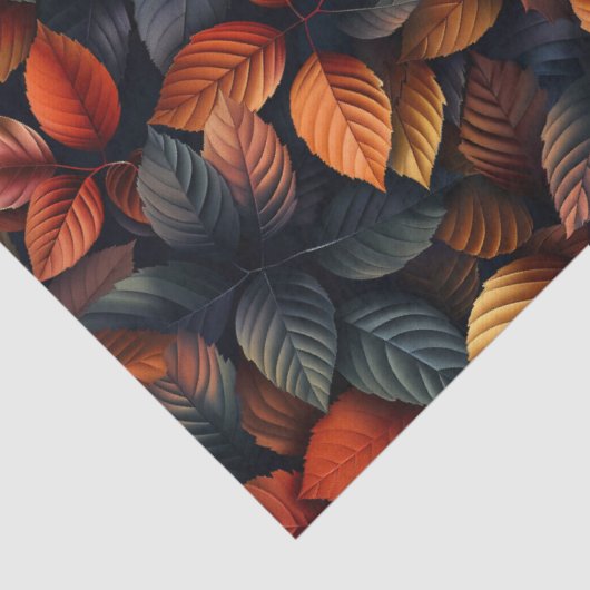 Dekoupage der Moody Herbstblättern-Herbstlaube Seidenpapier (Detail)