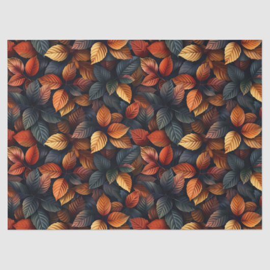 Dekoupage der Moody Herbstblättern-Herbstlaube Seidenpapier (Vorderseite)