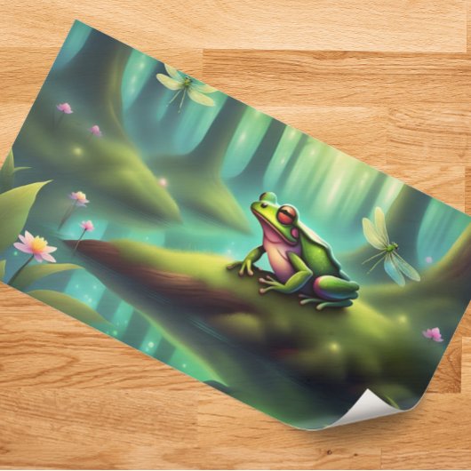 Dekoupage der Moonlit Frosch Collection Geschenkpapier Set