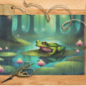 Dekoupage der Moonlit Frosch Collection Geschenkpapier Set