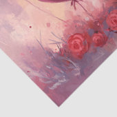 Dekoupage der niedlichen Elephant Calf Heart Ballo Seidenpapier (Detail)