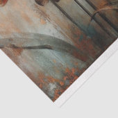 Dekoupage der orchiden Fauna und Flora Seidenpapier (Ausschnitt)